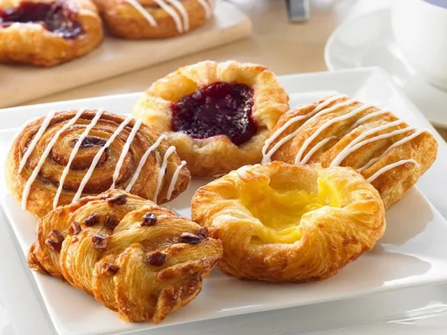 Assorted Danish pastries
